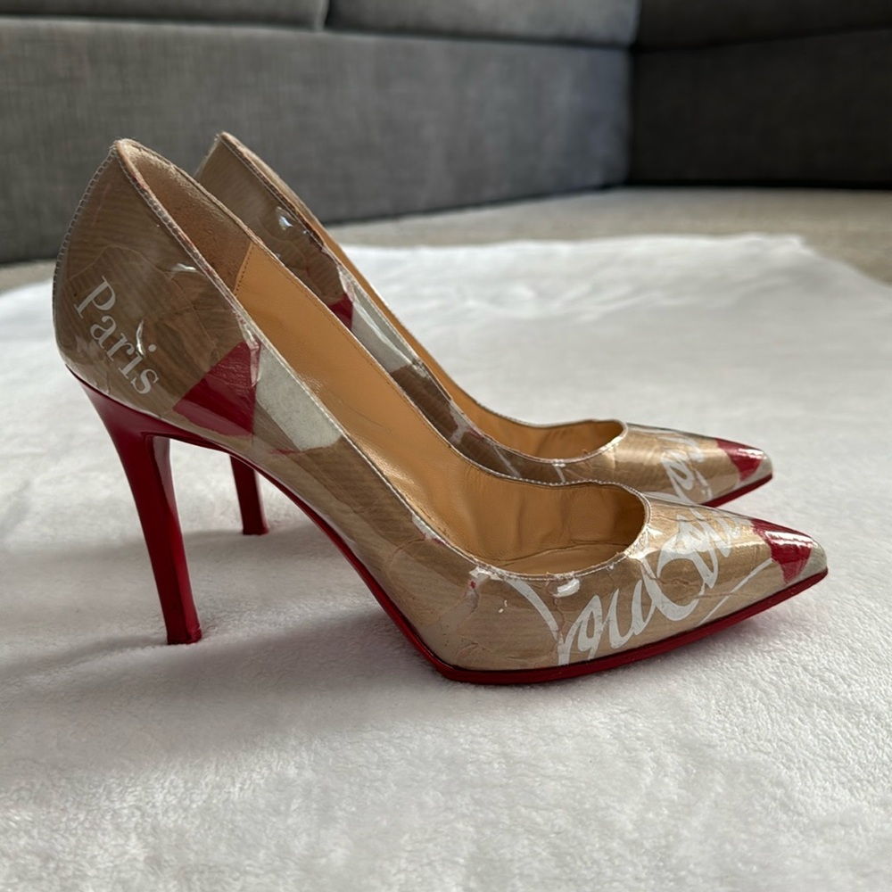 Christian Louboutin Kraft Pigalle 100 size 36.5